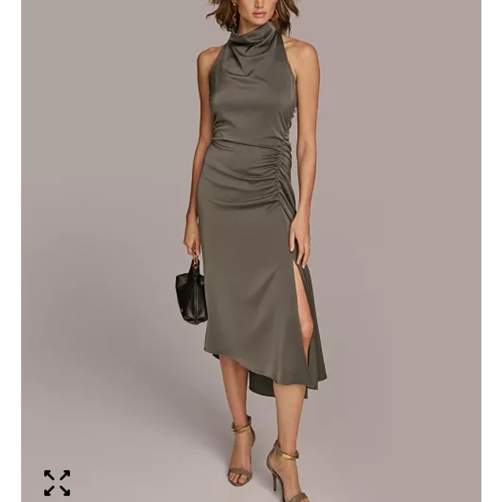 Donna Karan NWT Mock Neck Dress